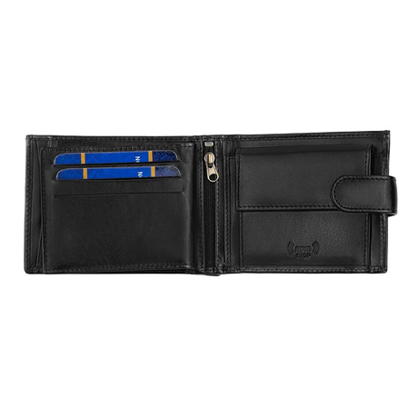 Portfel męski skórzany skóra naturalna Luxury 