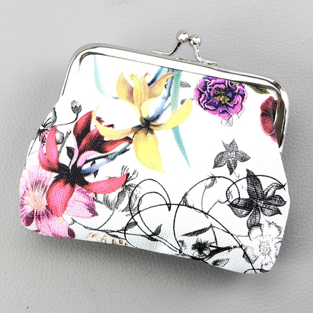 Portfel damski skórzany skóra ekologiczna Esiee