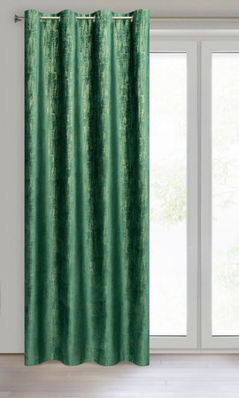 ZASŁONA GOTOWA MARSALA 140 X 250 CM ZIELONY