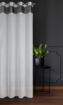 FIRANA GOTOWA JASPER 140 X 250 CM BIAŁY