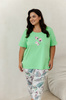 Piżama Lia 3372 2XL-3XL piżama damska 