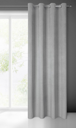 ZASŁONA GOTOWA ELIZA 140 X 250 CM SZARY