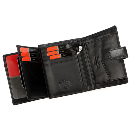 Portfel męski skórzany skóra naturalna Pierre Cardin