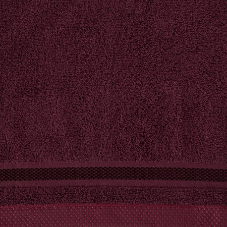 RĘCZNIK ABBIE (07) 50 X 90 CM BORDOWY