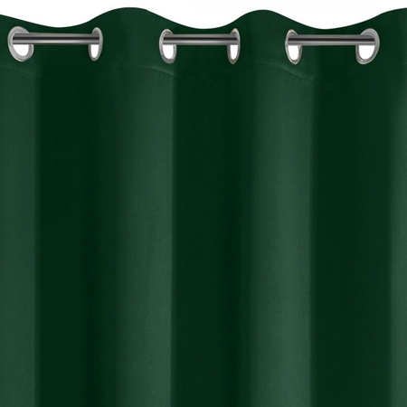 ZASŁONA GOTOWA D91 PARISA 135 X 250 CM ZIELONY