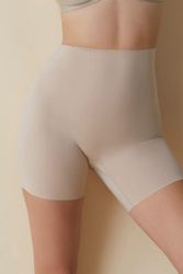 Faja Pantalón 504 modelujące figi z nogawkami, tierra-beż