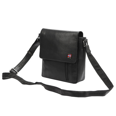 Torba saszetka na ramię męska skórzana skóra naturalna Nordee