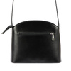 MiaMore torebka listonoszka skóra naturalna czarny