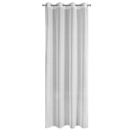 ZASŁONA GOTOWA D91 FIBI 140X250 CM BIAŁY