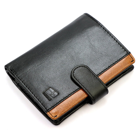 Portfel męski skórzany skóra naturalna Nordee