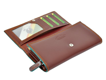 Portfel damski skórzany skóra naturalna Harvey Miller