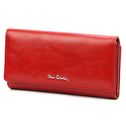 Portfel damski skórzany skóra naturalna Pierre Cardin
