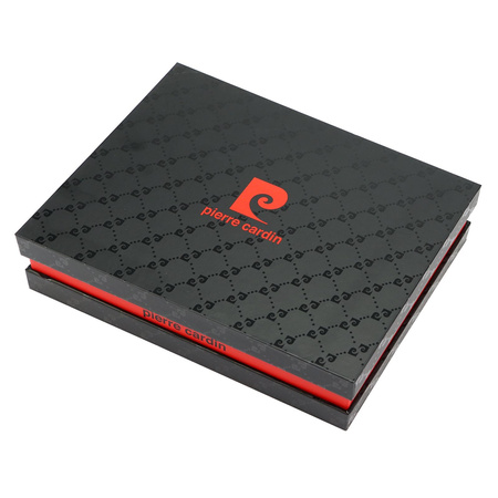 Zestaw na prezent dla mężczyzny portfel i pasek męski skórzany Pierre Cardin