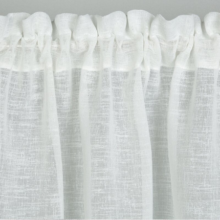 FIRANA GOTOWA ALA NA TAŚMIE 150 X 60 CM BIAŁY