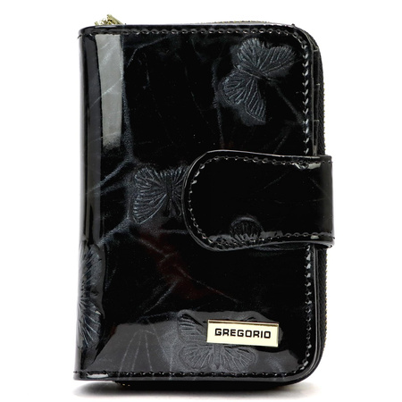 Portfel damski skórzany skóra naturalna Gregorio