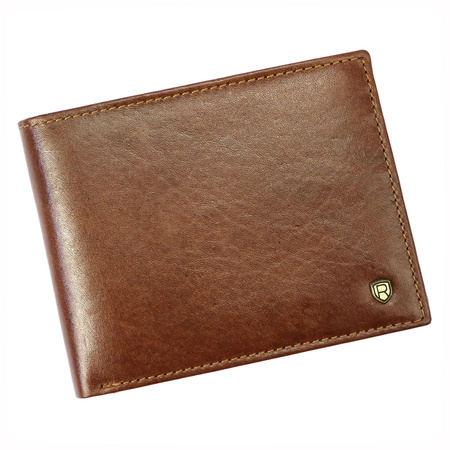 Portfel męski skórzany skóra naturalna Rovicky 