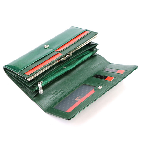 Portfel damski skórzany skóra naturalna Pierre Cardin 