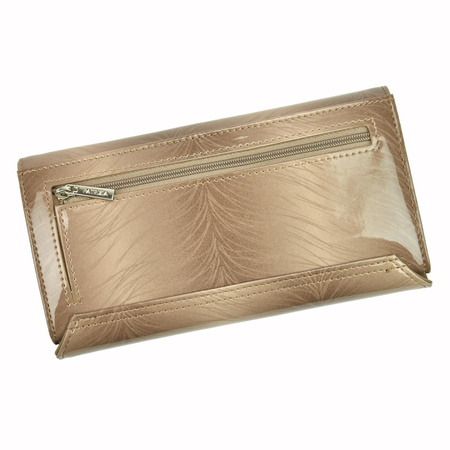 PATRIZIA portfel skóra naturalna szary PATRIZIA FF-102 RFID - kobieta