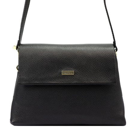 MiaMore torebka listonoszka skóra naturalna beżowy