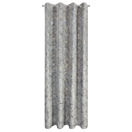 ZASŁONA GOTOWA ODETA 135 X 250 CM STALOWY