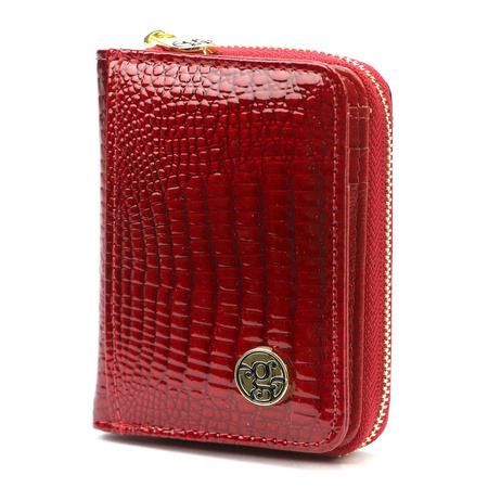 Portfel damski skórzany skóra naturalna Gregorio