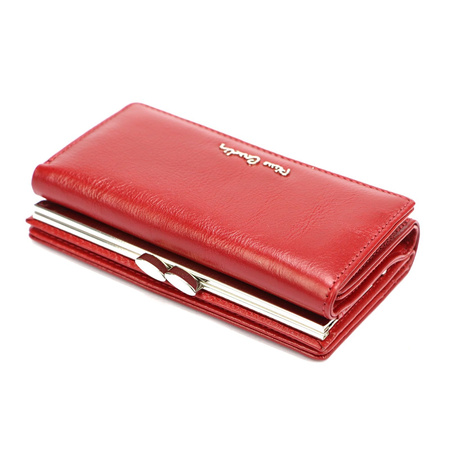 Portfel damski skórzany skóra naturalna Pierre Cardin