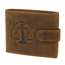 Portfel męski skórzany skóra naturalna Nordee