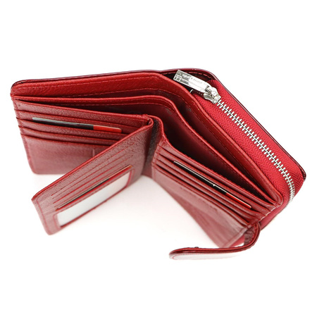 Portfel damski skórzany skóra naturalna Pierre Cardin