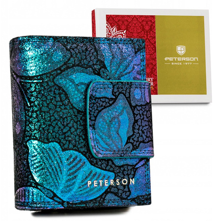 Portfel damski skórzany skóra naturalna  Peterson