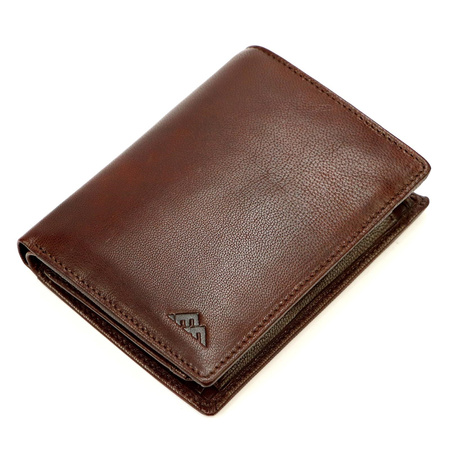 EL FORREST portfel skóra naturalna brązowy EL FORREST 896-29 - kobieta