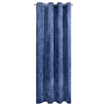 ZASŁONA GOTOWA ANISA 140 X 250 CM GRANATOWY