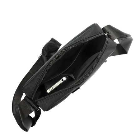 Torba saszetka na ramię męska materiałowa Nordee