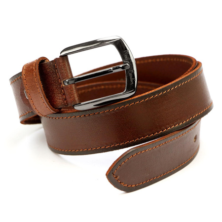 Pasek męski skórzany skóra naturalna Pierre Cardin 