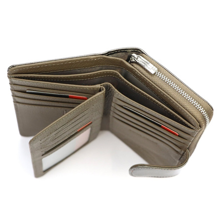 Portfel damski skórzany skóra naturalna Pierre Cardin