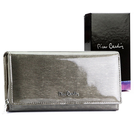 Portfel damski skórzany skóra naturalna Pierre Cardin 