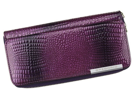 Portfel damski skórzany skóra naturalna Gregorio 