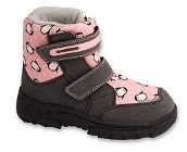 Befado - Trekk buty śniegowce dla dziewczynki