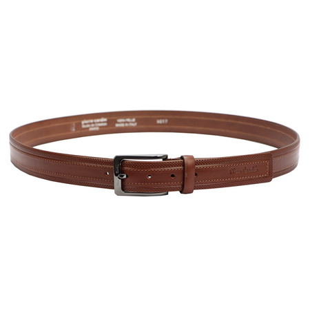 Pasek męski skórzany skóra naturalna Pierre Cardin 