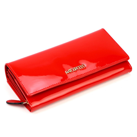 Portfel damski skórzany skóra naturalna Mato Grosso 