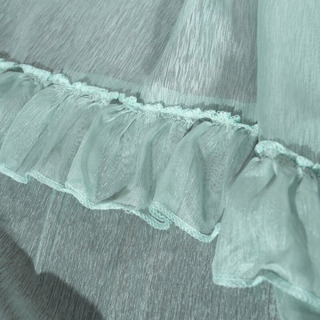 FIRANA GOTOWA LORENA NA TAŚMIE 140X270 CM MIĘTOWY