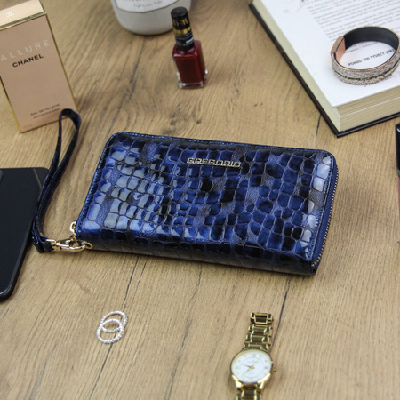 Portfel damski skórzany skóra naturalna Gregorio 