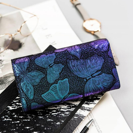 Portfel damski skóra naturalna skórzany Peterson