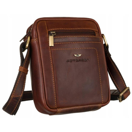 Torba saszetka listonoszka męska na ramię Peterson