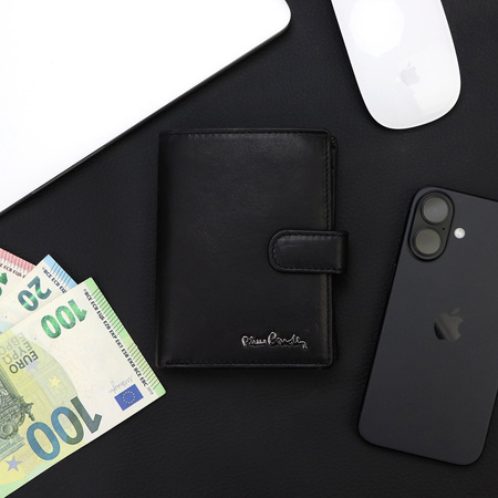 Portfel męski skórzany skóra naturalna Pierre Cardin