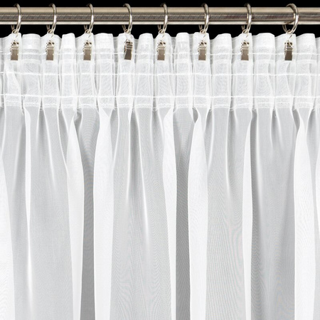 FIRANA GOTOWA LUCY NA TAŚMIE 400 X 300 CM BIAŁY