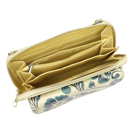 Portfel damski skórzany skóra naturalna Gregorio 