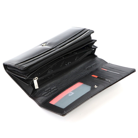 Portfel damski skórzany skóra naturalna Pierre Cardin