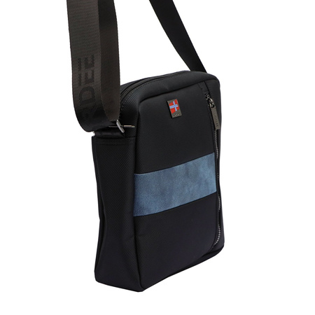 Torba saszetka na ramię męska materiałowa Nordee