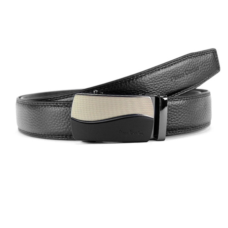 Pierre Cardin pasek czarny - mężczyzna