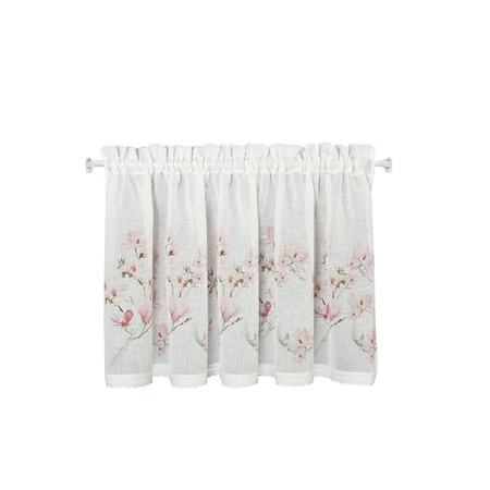 FIRANA GOTOWA AMELIA 150 X 60 CM BIAŁY